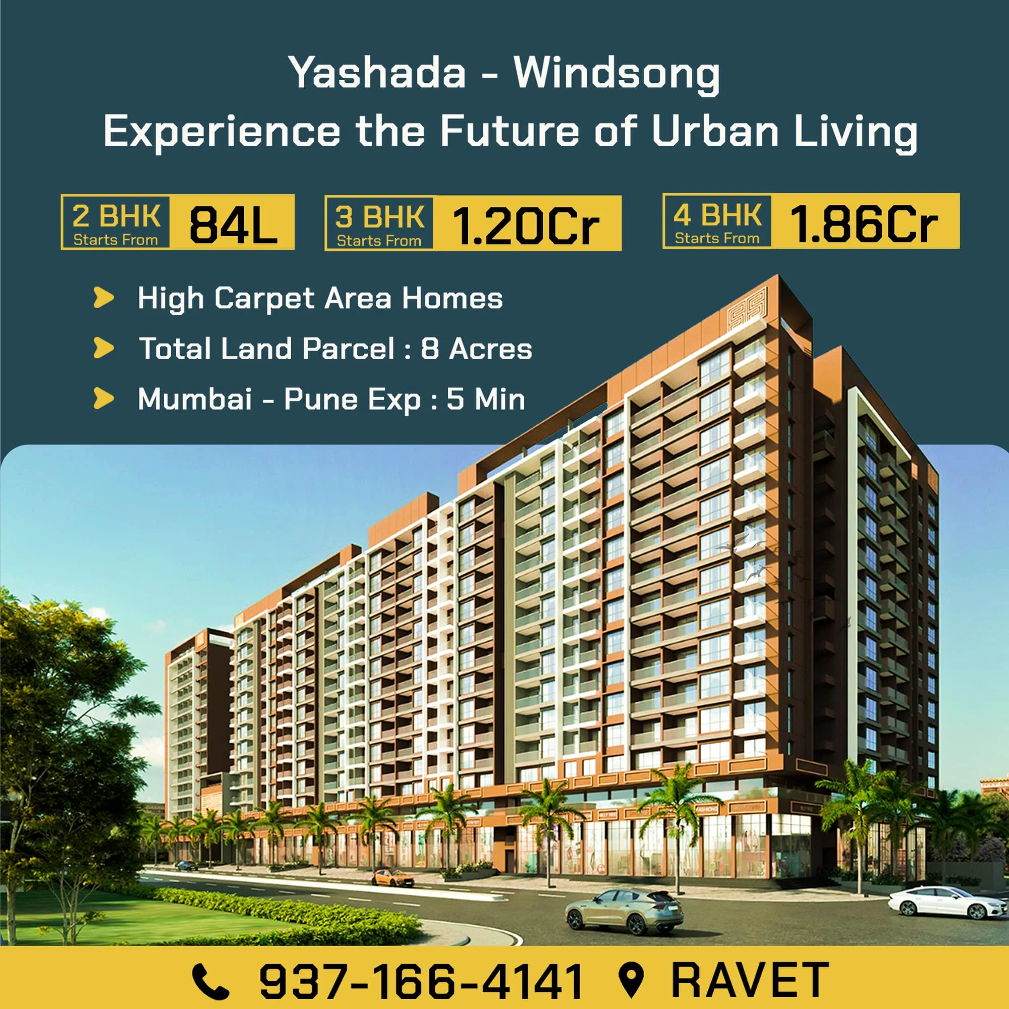 Yashada Windsong Ravet | Masterpiece by Yashada Realty